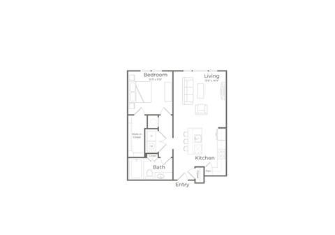 bedroom floor plan | the mansions on the park